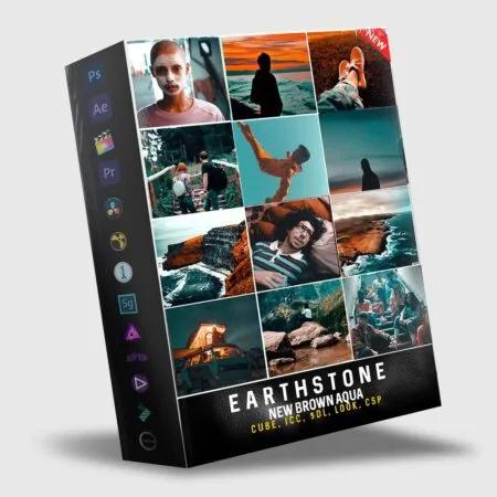 Earthstone - New BROWN AQUA LUTs & Presets