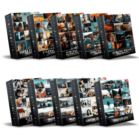 Cinematic Excellence - Orange Teal LUTs MASTER BUNDLE VOL.1 & VOL.2 - ALL IN ONE