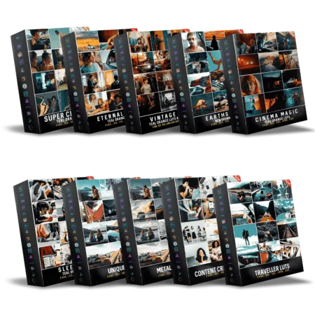 Cinematic Excellence - Orange Teal LUTs MASTER BUNDLE - ALL IN ONE